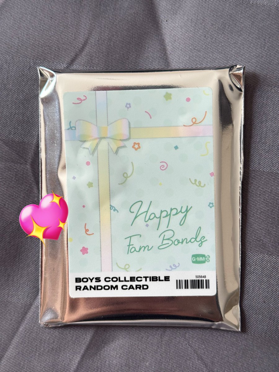 Please RT 

แจก random card boys แบบแกะเช็คซี

หากสุ่มได้ลูกค้าที่เคยซื้อของกับเรา จะให้สุ่มการ์ดที่มีอยู่เพิ่มนะคับ

(กติกา คือ ให้กดรีโพสต์นี้พร้อมกดติดตาม)

#Once_Review
#สนามอ่านเล่น2026xGMMTV
#ตลาดนัดgmmtv