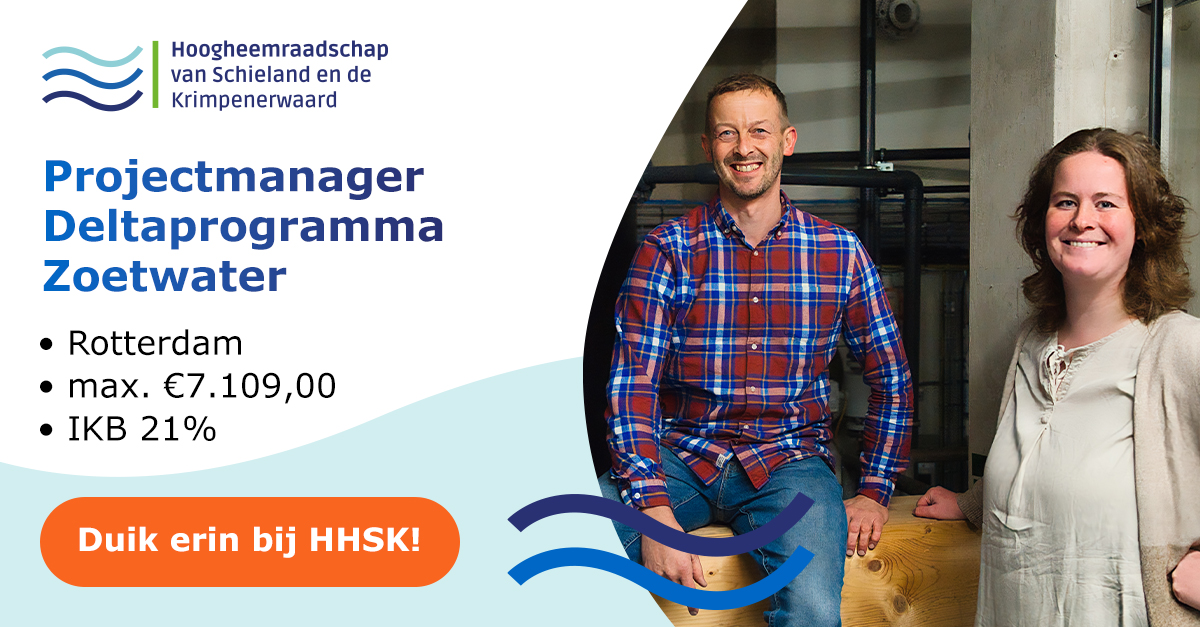vacbijoverheid's tweet image. 𝐕𝐚𝐜𝐚𝐭𝐮𝐫𝐞 | 𝐡𝐛𝐨/𝐰𝐨 | 𝐌𝐚𝐱. € 𝟓.𝟎𝟑𝟑,- | @hhsenk | Als #Projectmanager Deltaprogramma Zoetwater stuur jij een project dat cruciaal is voor de toekomst van...  

vacaturebijdeoverheid.nl/vacature/proje…
