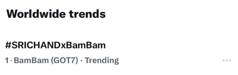 BamBamBooster's tweet image. เดินหน้าปีที่ 2 กับ SRICHAND x BamBam
ตัวแทนผิวไทยที่ดูแลดี

#SRICHANDxBamBam No.1 Worldwide trends 💜✨

ที่ 1 เทรนด์โลก ที่ 1 เทรนไทย แบมแบมทำได้ทุกคนทำได้เก่งมาก 👏🏻👏🏻👏🏻

#BamBam #SRICHAN #ProvenByTHAIs #พิสูจน์แล้วจากทุกผิวไทย @BamBam1A #SRICHANDINSKIN @srichand1948