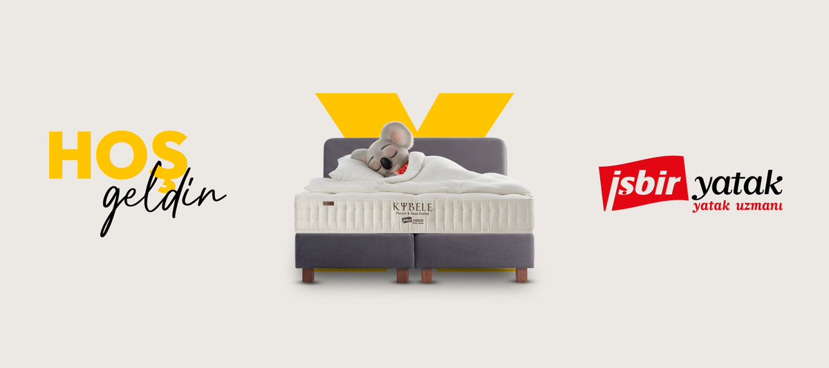 Hoş Geldin <a href="/isbiryatak/">İşbir Yatak</a>  !💛
Koyun sayma devri bizim için kapandı.

#GoodWorks #GoodNews