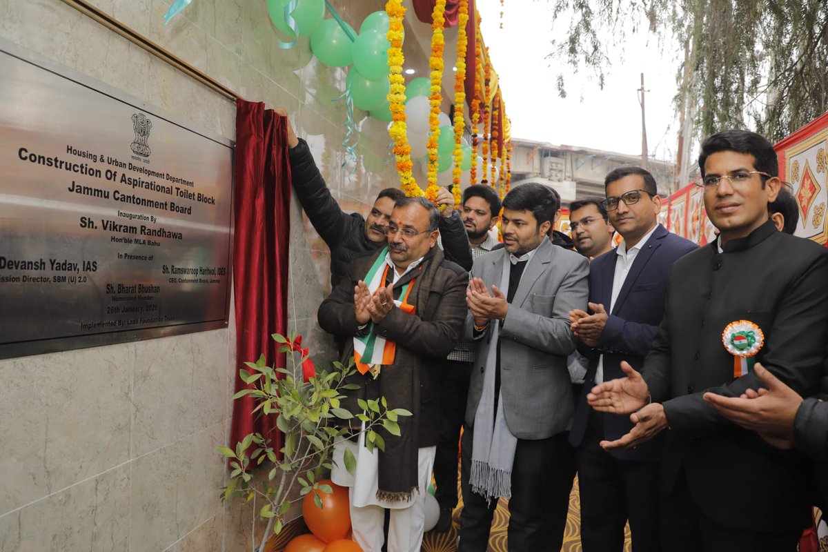 Jammu Cantonment Board, Ministry Of Defence tweet media