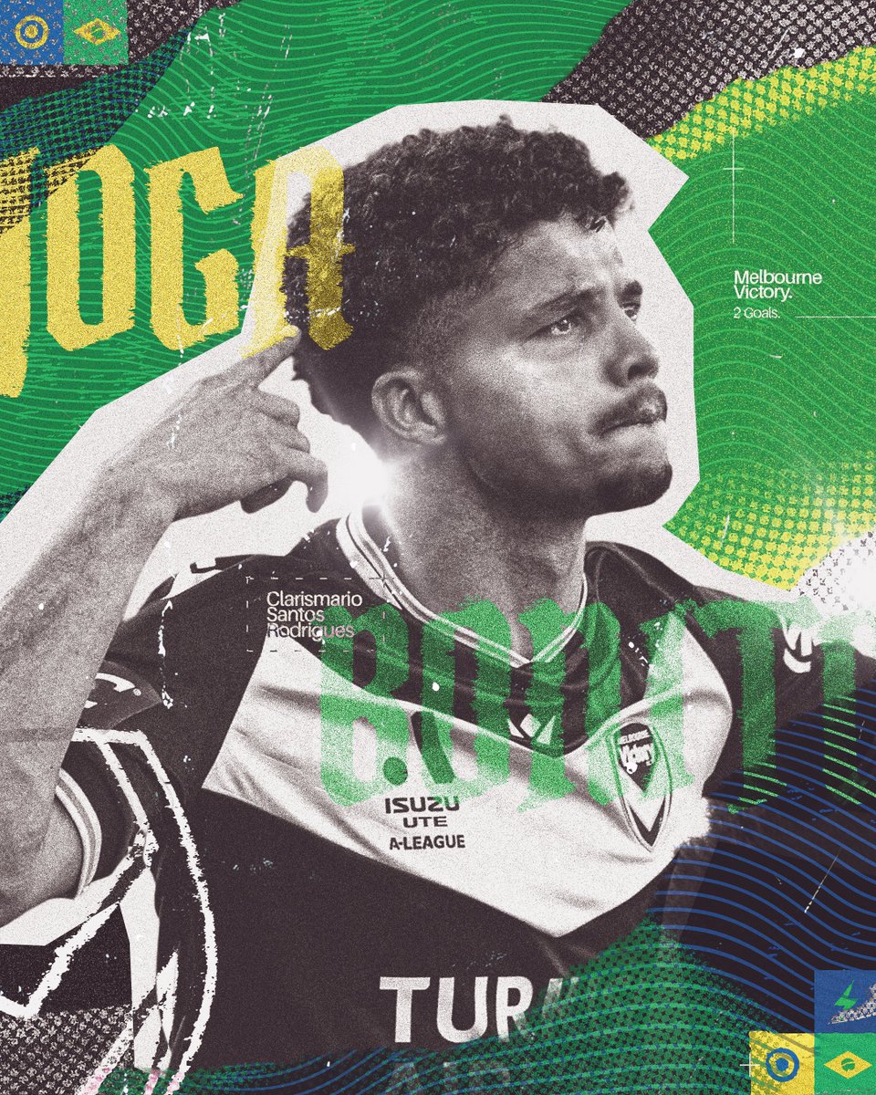 jordanspurcell's tweet photo. Joga Bonito 🇧🇷
Santos at the double in The Big Blue for Melbourne Victory! ✌️
#smsports @gomvfc @aleaguemen #vuck #MVC https://t.co/2ErVnS4MSR