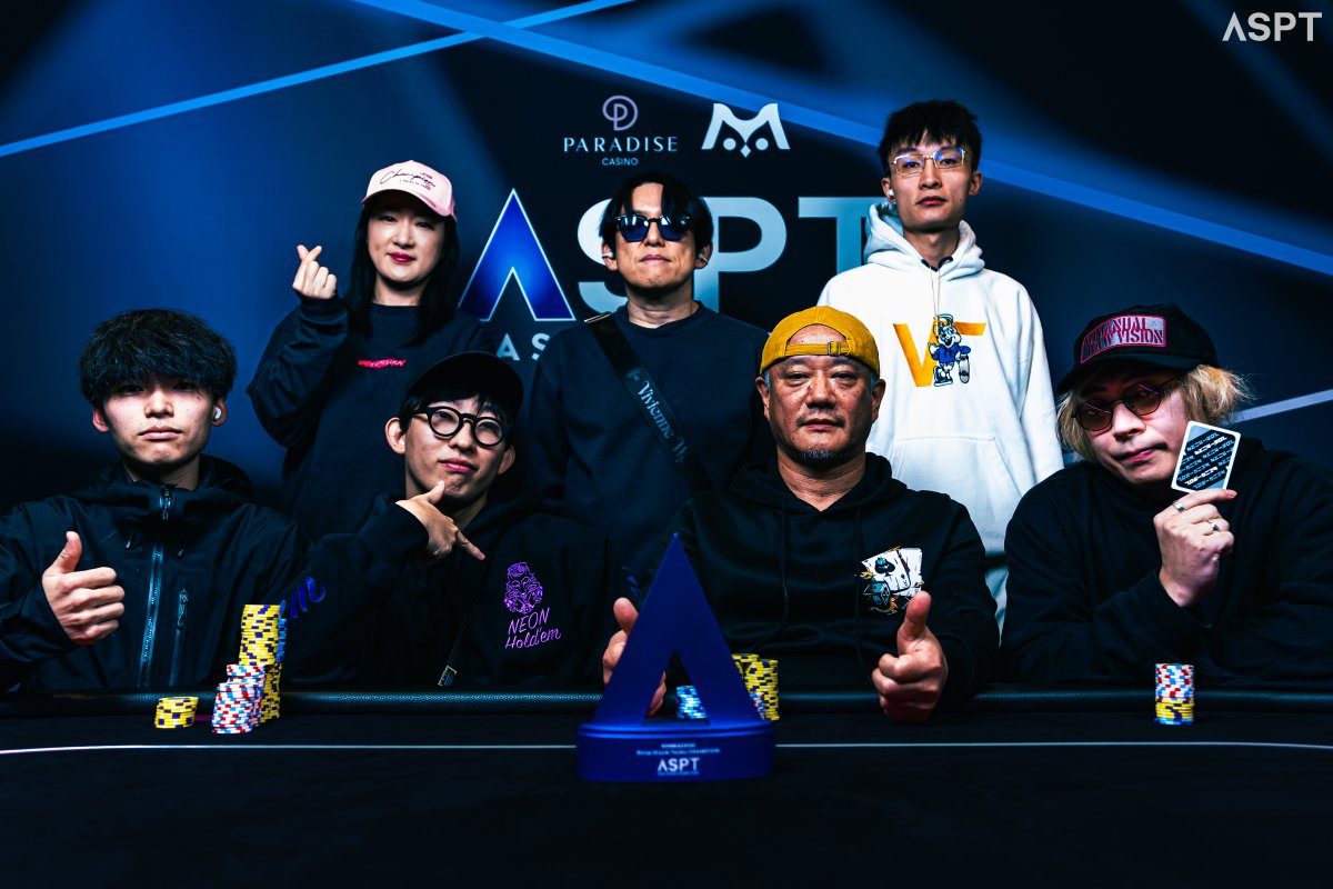 22 Deep Stack Turbo】 FINAL TABLE 1. YURI ISHIDA 2. KANTA NAKAI 3