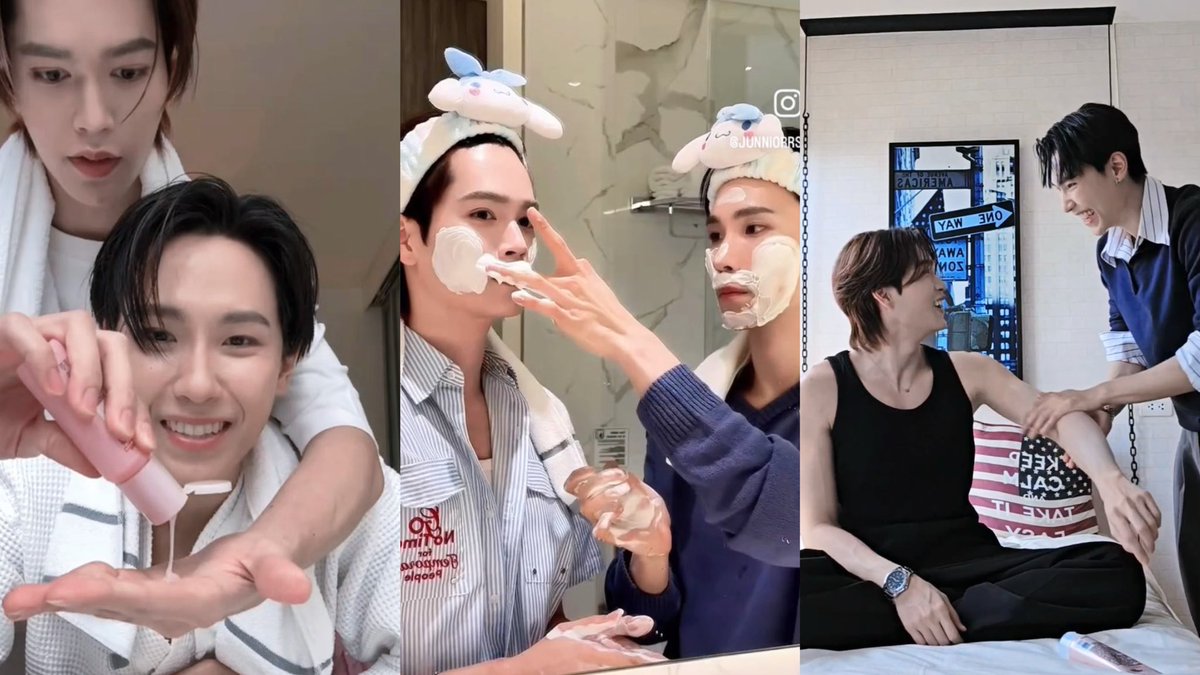 immymelodyy's tweet image. ปกติคนโสดทาครีม ล้างหน้า บำรุงผมยังไงครับ