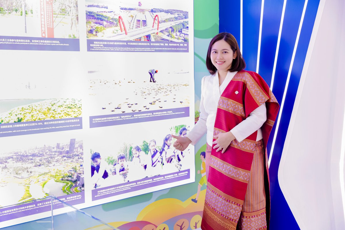 More local professionals are growing alongside China–Laos cooperation!

Recently, Bai Anna from CWE Laos Branch was named one of <a href="/CCCCLTDofficial/">China Communications Construction</a>'s “Top 10 Outstanding Foreign Young Employees 2024–2025”, a group-level honor awarded once every two years.

With nine years at CWE,