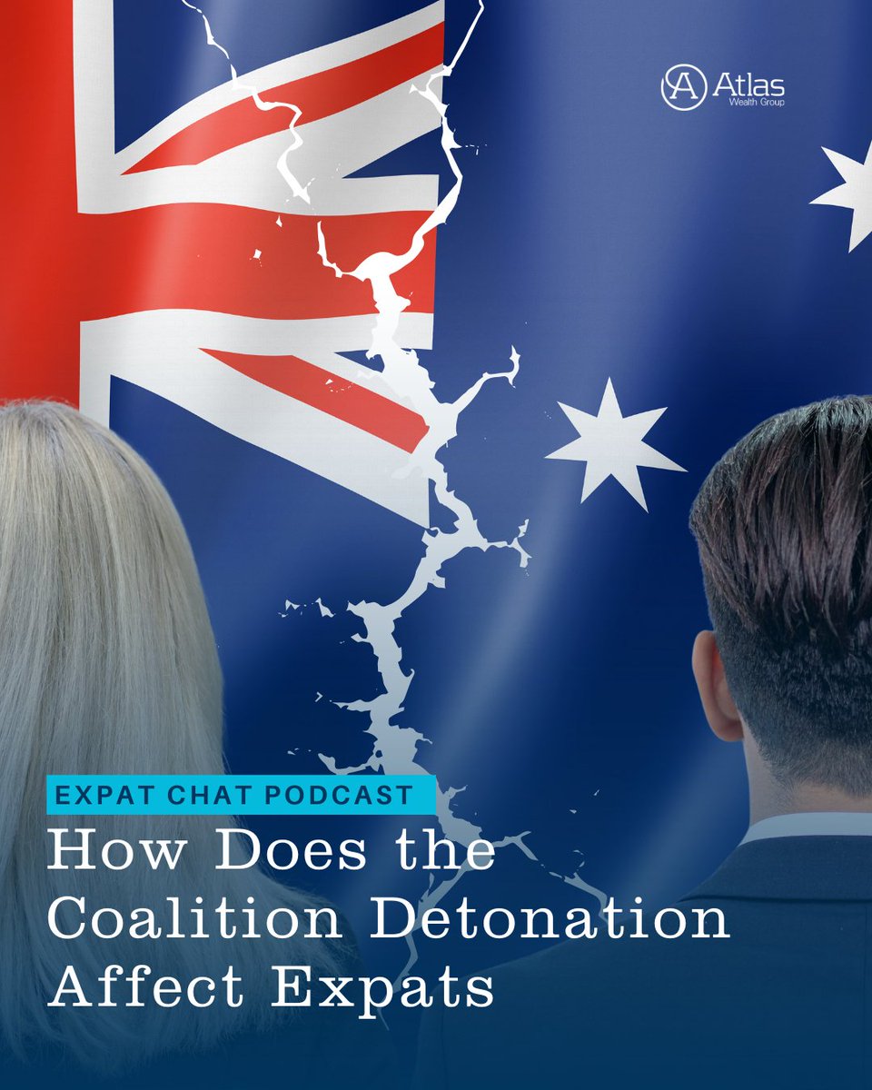 AtlasWealthMgmt's tweet photo. In the latest episode of #ExpatChat, Brett & James unpack break down what the political shake-up may mean for tax policy, superannuation, franking credits, negative gearing, & even tax residency rules.
Listen Now➡️ https://t.co/TlDkphyueN https://t.co/qSUMiSWJ99