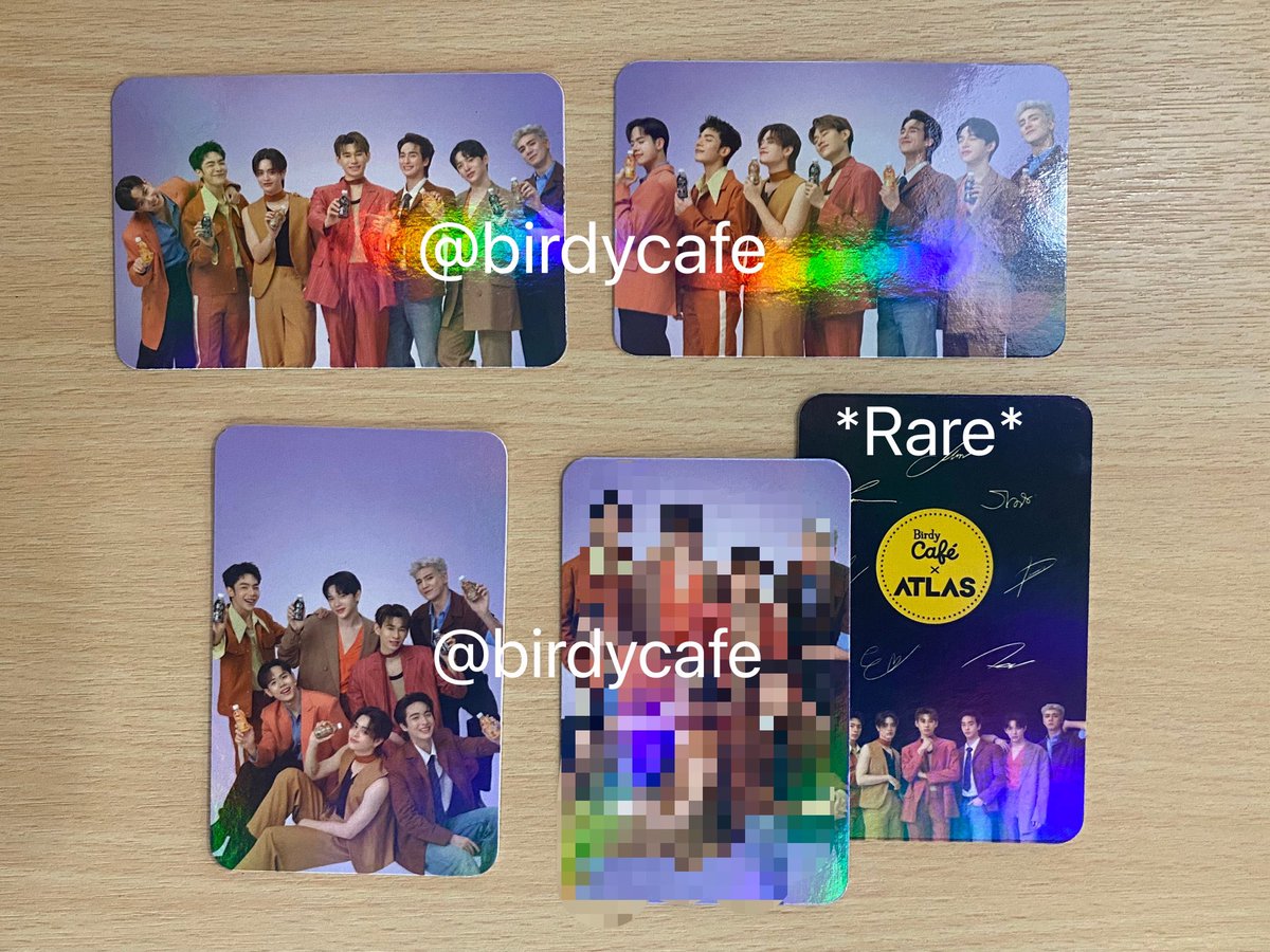 WTS ปล่อยการ์ด ATLAS 7 คน

นัดรับ: 1 - 20 Feb 
มีเอลิสคนไหนสนใจมั๊ยคะ🥹

#ตลาดนัดatlas 
#BirdyCafexATLAS 
#พ่อค้าเบอร์ดี้คาเฟ่หล่อบอกต่อ 
#HappyWeekwithATLAS
