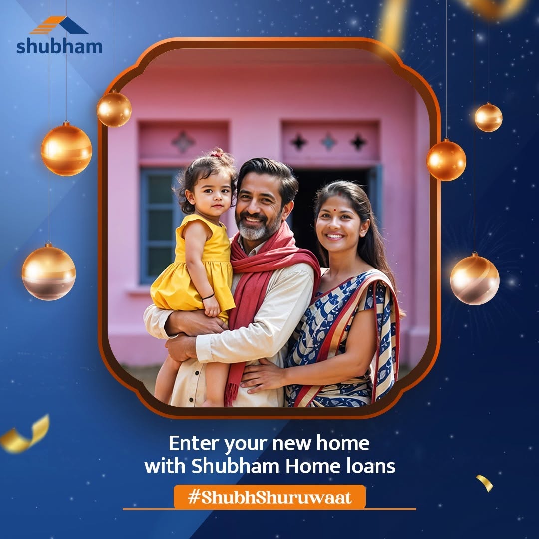 Shubham_loan's tweet photo. A new home is a milestone, and Shubham supports it with reliable home loan finance solutions. Customers can apply housing loan online and explore flexible options designed for salaried and self-employed individuals. 

Apply For Home Loans - https://t.co/VkxzHkIy1n https://t.co/c4WYpkGLkE