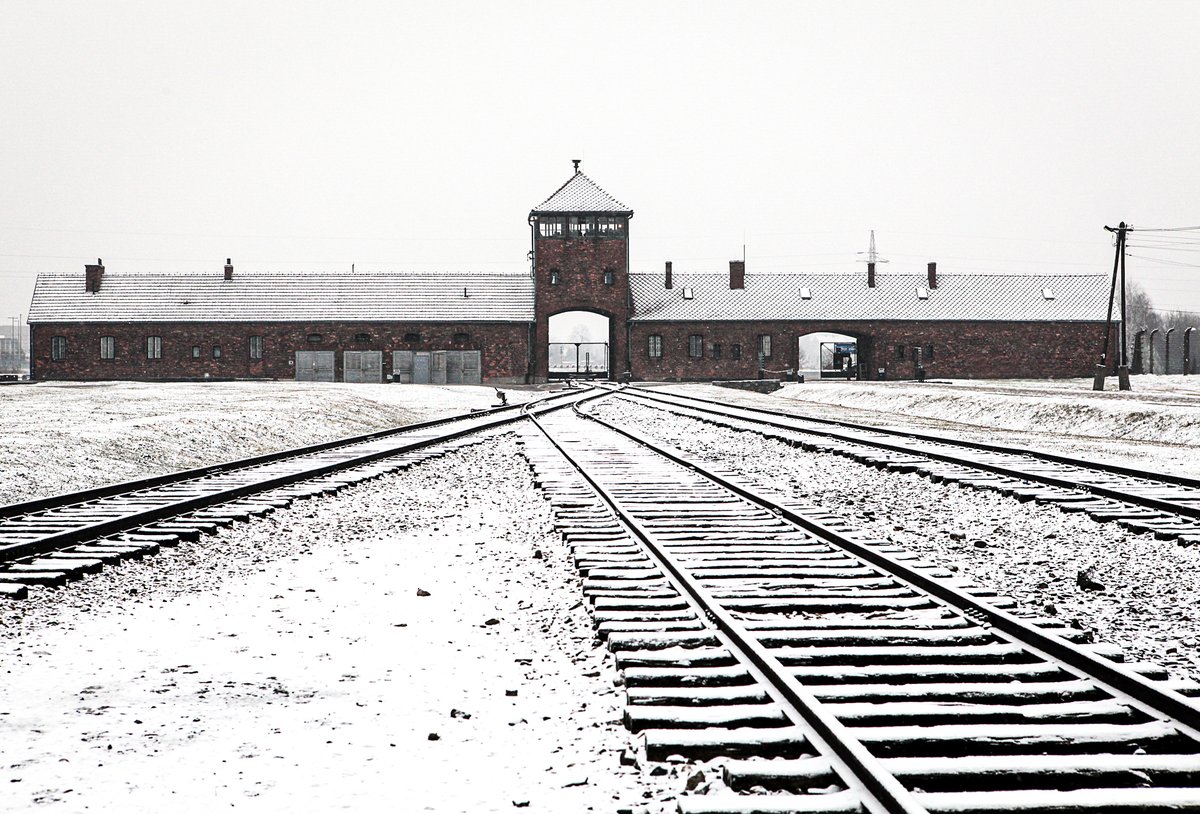 HolocaustUK's tweet image. Today is Holocaust Memorial Day, marking over 80 years since the liberation of Auschwitz-Birkenau. We remember the 6 million Jewish men, women and children murdered by the Nazis and their collaborators. As survivors grow fewer and antisemitism rises, today is more vital than…