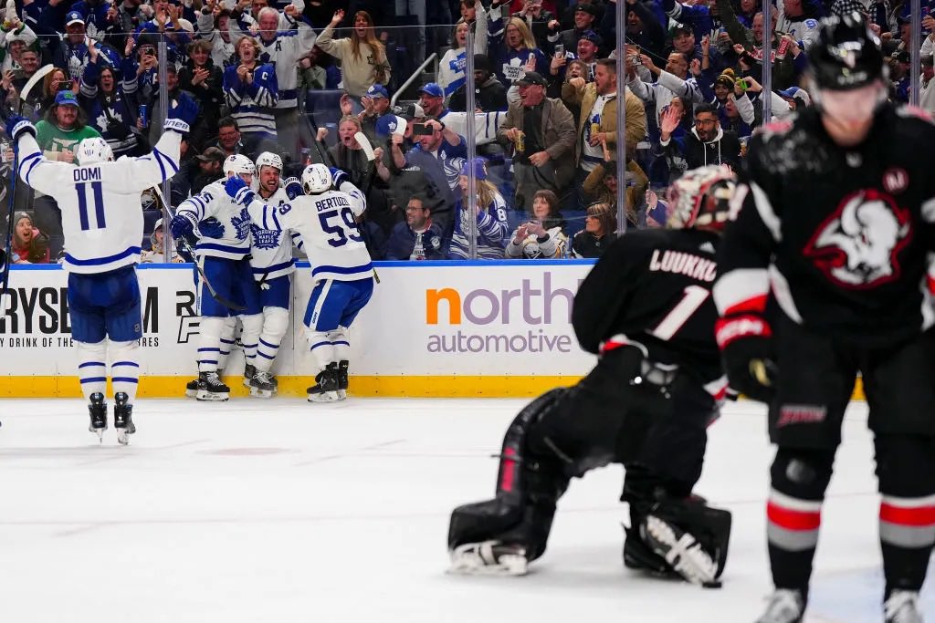 Welp, biggest game of the season tomorrow (tonight)..   #LeafsForever 

🆚. Buffalo Sabres
⏰. 7 PM
🏟️. Scotiabank Arena
📺. SN