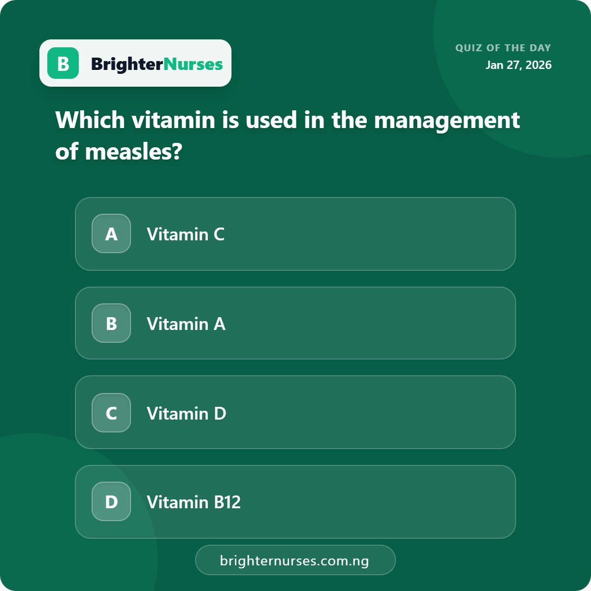 🧠 Question of the Day Public Health.

Reply with your answers 👇

Correct answer and rational drops in the Evening.