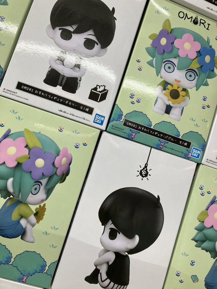 OMORI おすわりフィギュア オモリ バジル OMORI おすわりフィギュア