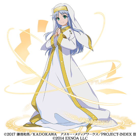 コラボキャラクター紹介】 ☆7[魔道書図書館]インデックス CV.#井口