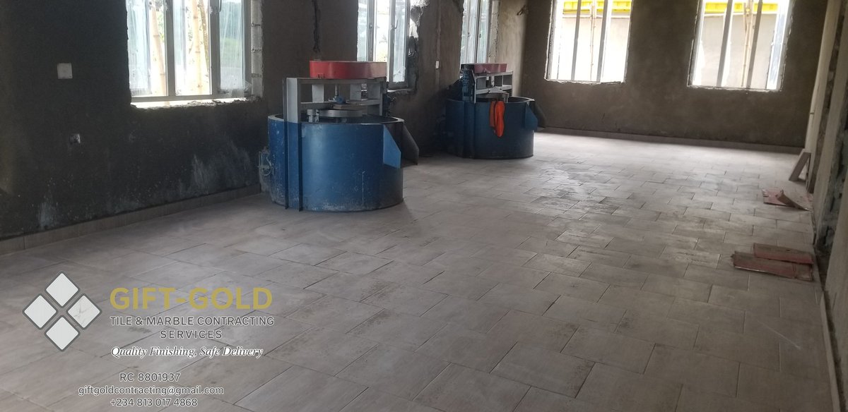 G_G_tile_marble's tweet photo. Gift-Gold Tile And Marble Contracting Services is delivering exceptional finishing works under the World Bank–sponsored OGSTEP project. Anticipate the final finishing view. Trust in our quality-driven expertise. #worldbankprojects #WorldBankAfrica #tileinstallation #ogstep https://t.co/tzE4HGyZpu