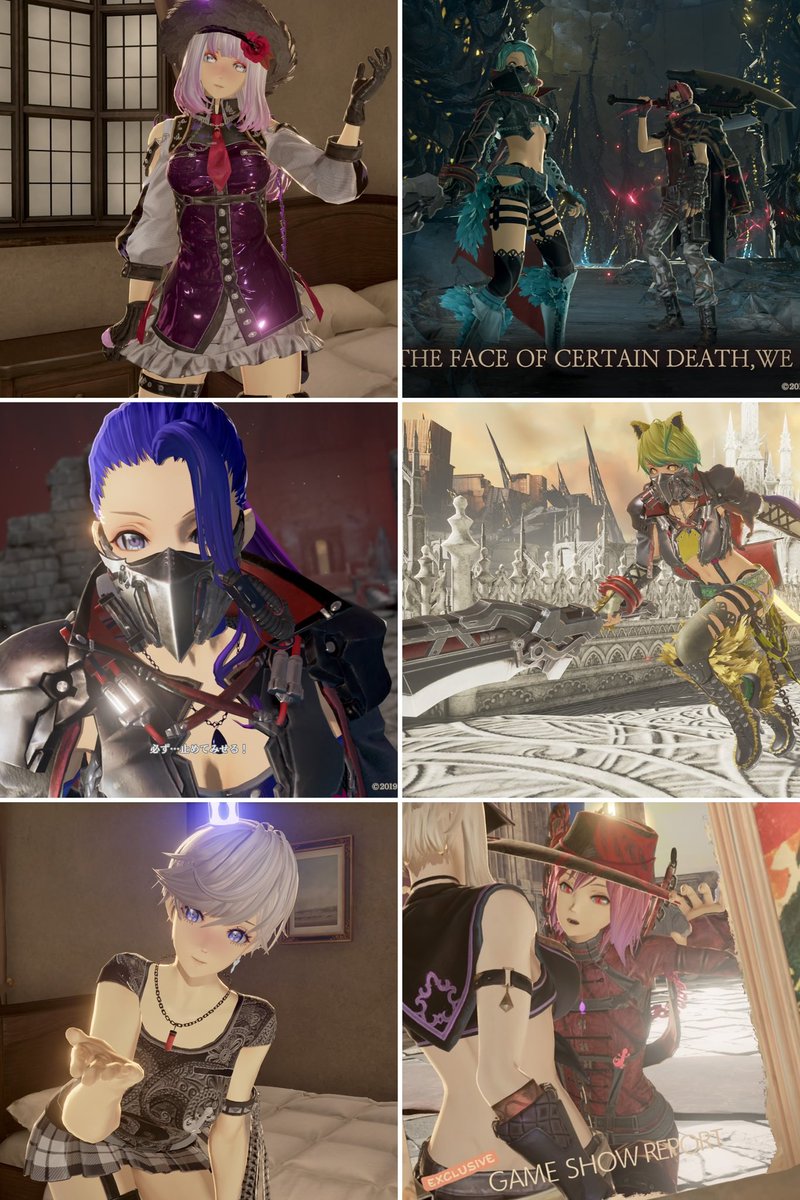 35125ka's tweet photo. うちの子集めてみた

更新

#CodeVein #コードヴェイン　#ps4 https://t.co/e74ix4aunT