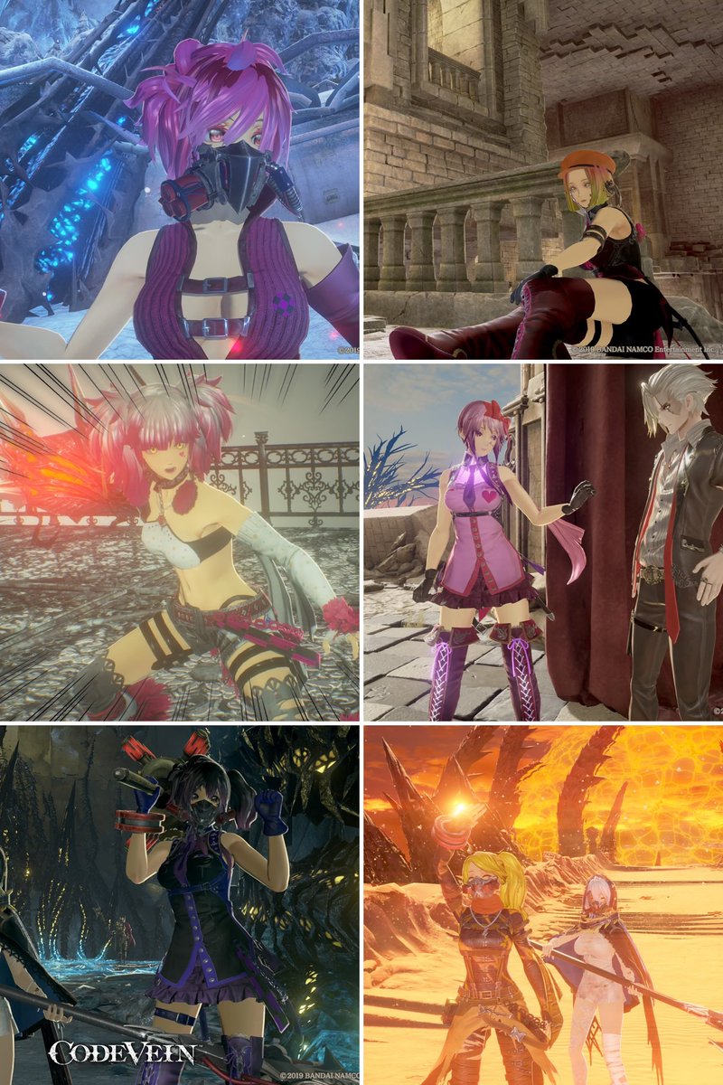 35125ka's tweet photo. うちの子集めてみた

更新

#CodeVein #コードヴェイン　#ps4 https://t.co/e74ix4aunT