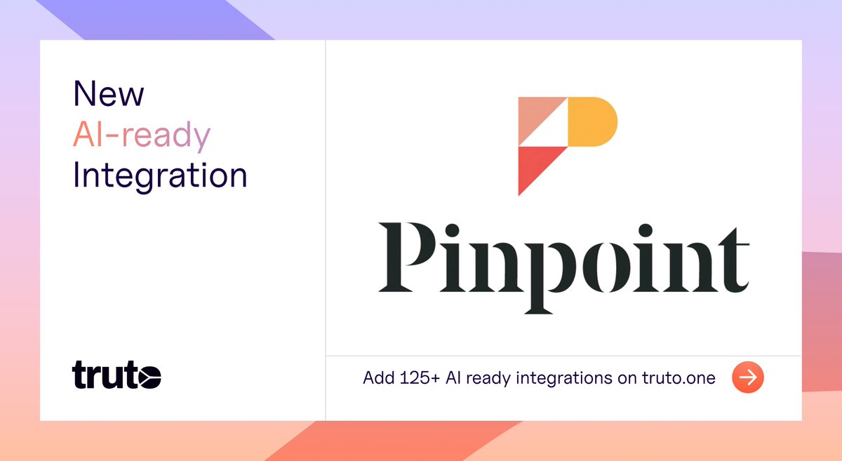 Truto - your native integrations butler 🫂 tweet media