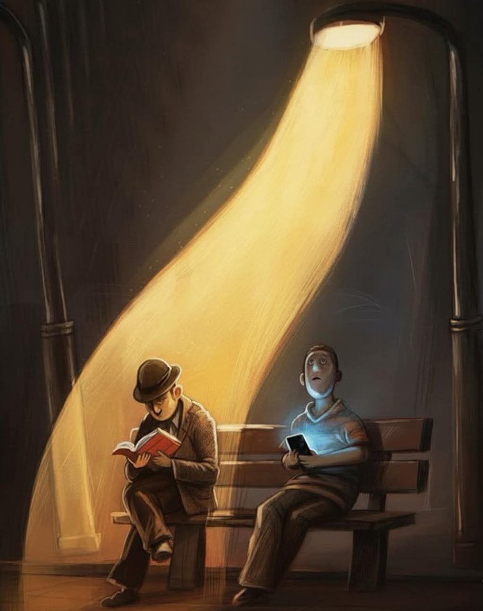 "تقرأ مائة كتاب، ألف كتاب، لا تتذكَّر أسماءها، ولا ما ورد فيها، تعتقد أنَّ كل شيء قد تبخَّر، وأنك أضعت الوقت والجهد.
لكن، في الحقيقة هذا لم يحدث ؛ إنَّ آثار هذه الكتب كامنة بداخلك، تؤثِّر على نظرتك للحياة، وعلى أفكارك، بشكل أو بآخر، حتى لو لم تُدرك ذلك بشكل صريح ومباشر".