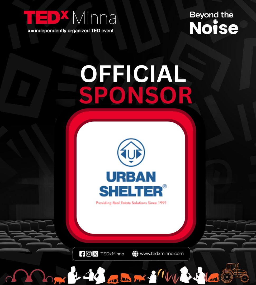 Big news🎉

We are proud to announce Urban Shelter as a sponsor of TEDxMinna. This partnership reflects a shared passion for empowering communities, inspiring meaningful conversations, and creating experiences that spark change.