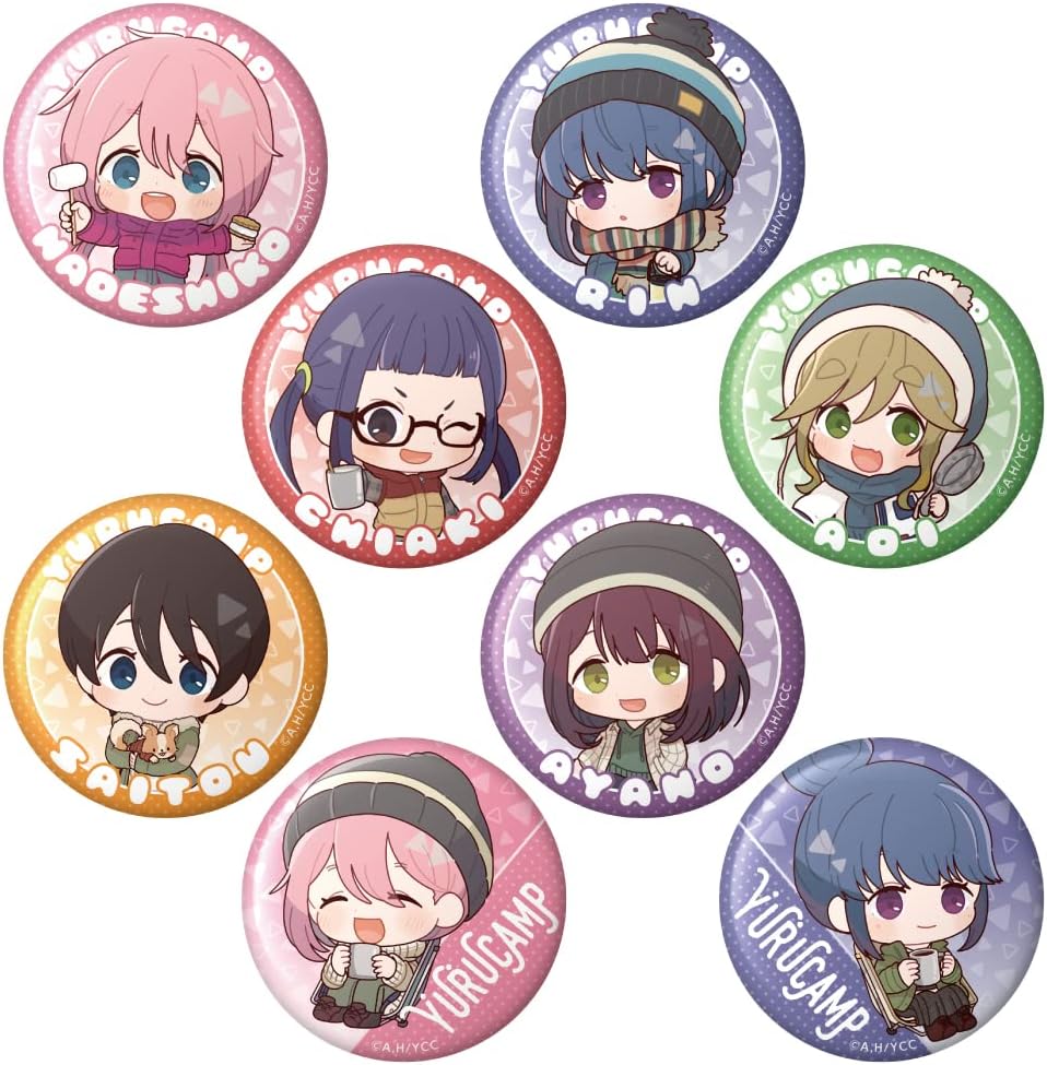 ゆるキャン缶バッジ