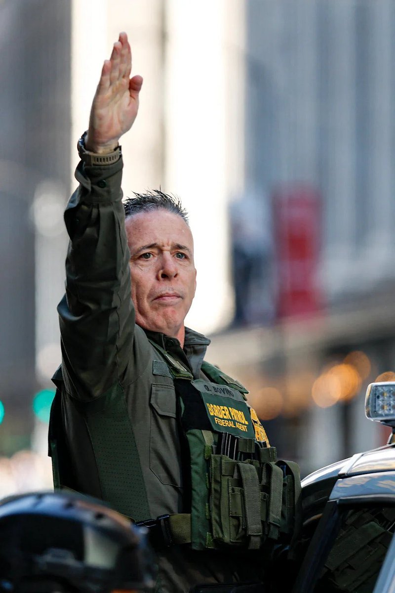 Greg Bovino has been fired and is moving to California.  I have made it clear that when I’m Governor, anyone who terrorized immigrants will not be hired by the state. 

Good luck finding a job.