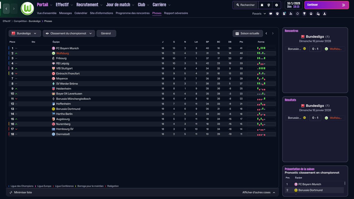 C'est le #MorningBraco ⏰

[S3] #EuropeTour 🇪🇺

<a href="/VfL_Wolfsburg/">VfL Wolfsburg</a> vit ses derniers mois avec nous ? Un titre avant de partir ? 👀

Mon avenir c'est VOUS 😇

📺twitch.tv/bracodu88

De bonne heure et de bonne humeur ☕️

#FM26 #FootballManager