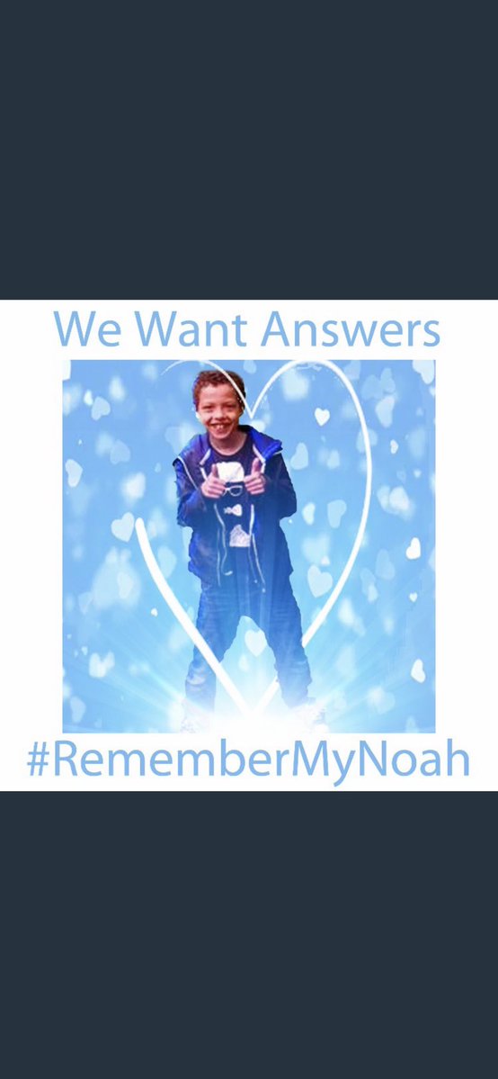 ChrisyMc4's tweet image. #NoahDonohoe was 14 years old
A child from #Belfast #Ireland 
Fiona's child 
An intelligent talented child
A child whose naked body was found 950m into a stormdrain 
A child who was FAILED by the PSNI &amp;amp; others 
Never forget 
#RememberMyNoah 💙
#Week292