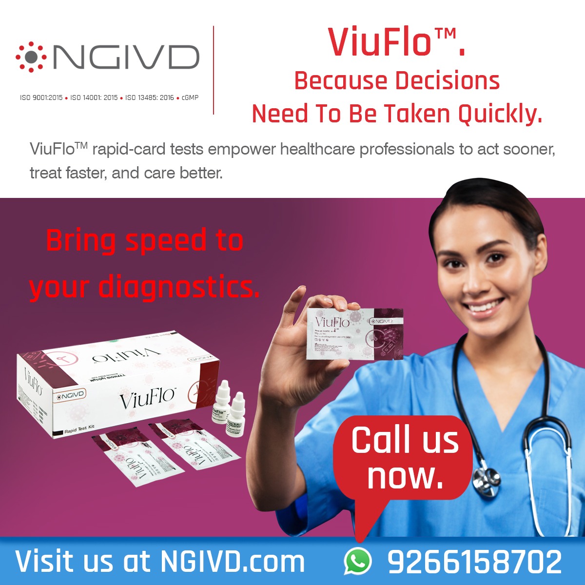 ngivd_'s tweet image. Empowering Healthcare with Rapid Precision.
Contact us for the orders and to know more about the products:
📞 9266158702
🌐 NGIVD.com

#DiagnosticLab #MedicalDistributor #HealthcareSupplyChain #MedTech #ClinicalLab #HospitalEquipment #HealthcareInnovation