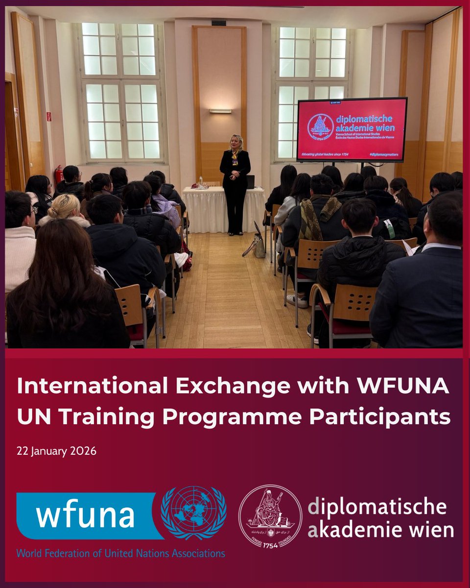 Diplomatische Akademie Wien tweet media