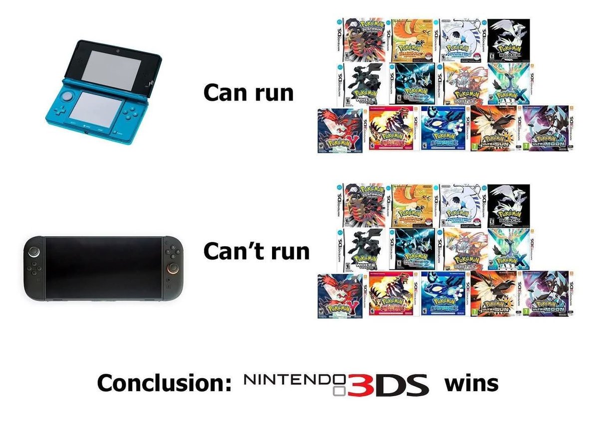 PokemonOnKick's tweet image. Sorry Nintendo Switch 2
