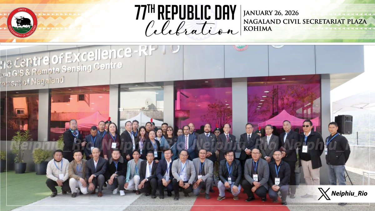 airnewsalerts's tweet image. #Nagaland Chief Minister @Neiphiu_Rio inaugurated the state's first Drone School and Drone Centre of Excellence at Nagaland GIS and Remote Sensing Centre, Kohima.

#NGISRSC #DGCA  #Kohima #Drone #Innovation