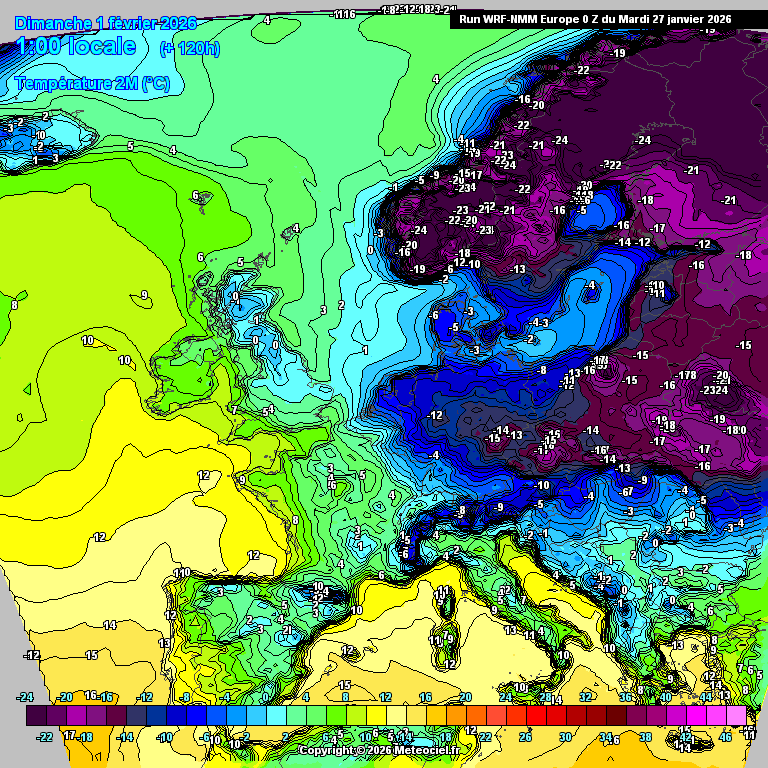 PvForecast's tweet photo. weekend #wintertriller ahead (poss)
#denniswinterindex 
A #coldpool shows up from  the east https://t.co/ugV08qM9zM