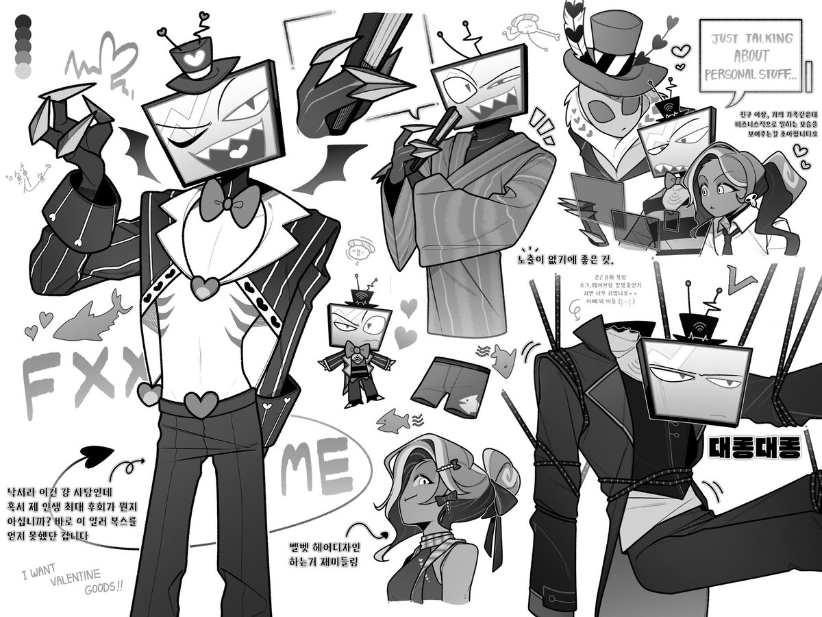 vox_Salmon's tweet image. 캔버스 꽉 채우기이~

#Vox #hazbinhotel