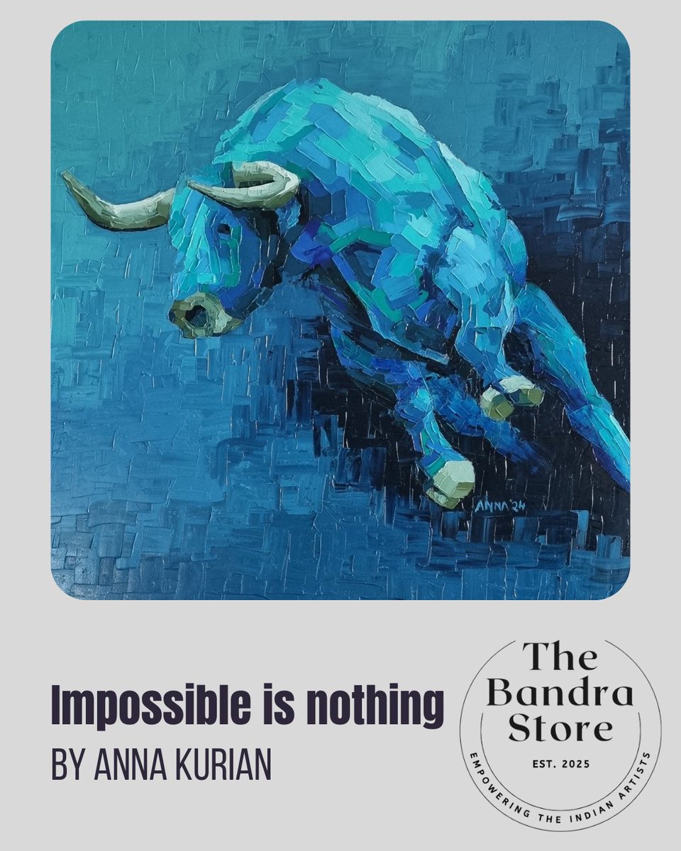 TheBandraStore's tweet photo. With a postgraduate degree in economics, Anna Kurian’s path to art was unconventional. Once on the periphery, art has taken center stage in her life.

https://t.co/xtVYMhMIQX empowers Indian artists with online visibility, connecting creators with art lovers &amp; buyers.

#IndianArt https://t.co/sQXbPBzzEO
