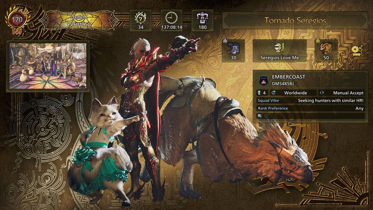 I love Seregios #MonsterHunterWilds ☺️