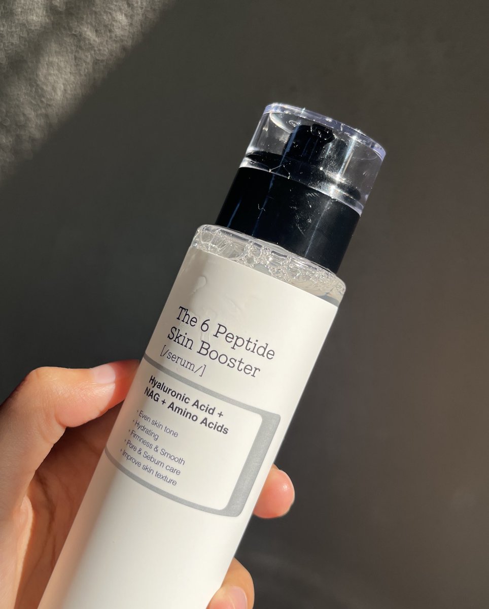 archqry's tweet image. what a PEPTIDE serum actually did to my skin after using it in my night routine 👀