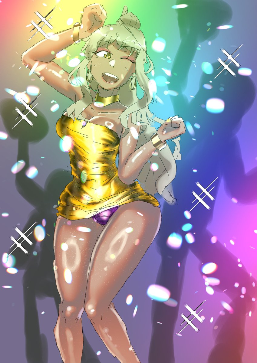 ボデコン、色々穴空いてたり露出激しいのもあるけど結局ピチピチワンピに落ち着く 