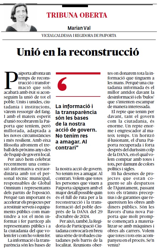 Compromís Paiporta tweet media