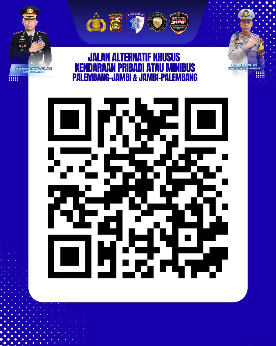 Unit_Kamsel's tweet photo. Jalur alternatif untuk minibus saat penutupan Jalintim KM. 71 (silakan scan barcode pada slide ke-2) https://t.co/fiImBv8jxz
