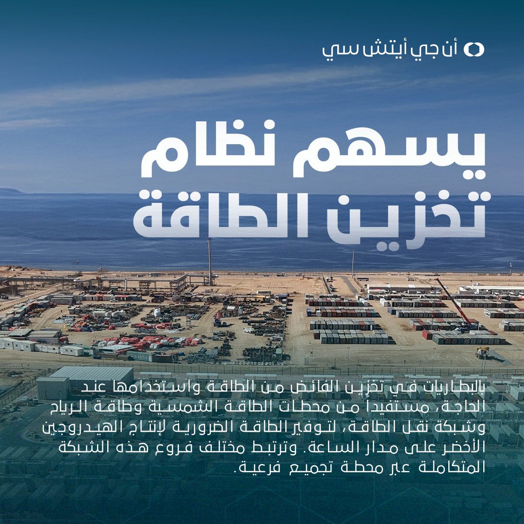 NEOM Green Hydrogen Company tweet media