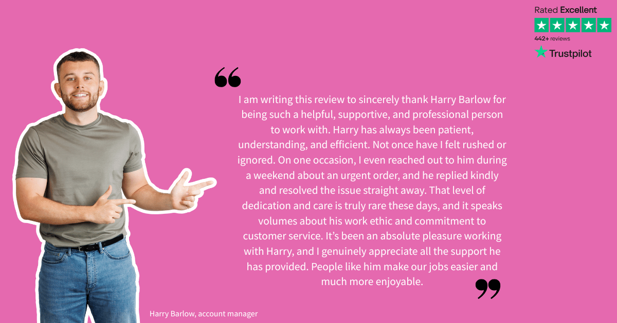 Kent_Express's tweet photo. There are good reviews, and then there's this!

A massive shoutout to Harry who has once more been recognised for the incredible level of service he consistently provides dental professionals up and down the country ⭐⭐⭐⭐⭐

Well done Harry and all our wonderful account managers for the amazing job you do ❤️

Check out more of our latest reviews here - https://t.co/JWZDcqNBZM

#TeamAppreciation #FiveStarService #TeamExcellence