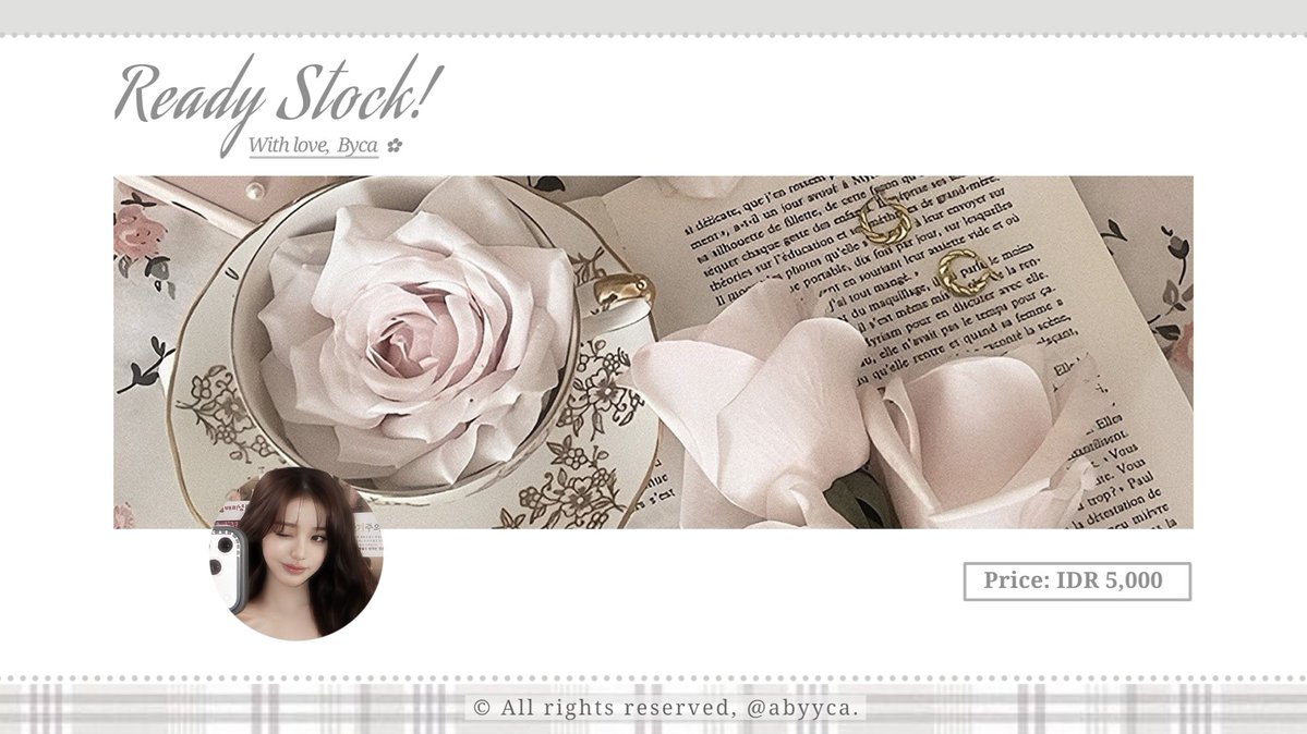 abyyca's tweet image. help repost, please? thank you! 

layout ready stock: wonyoung ♥︎ price on pict, get ava jpng. dm me if you're interested!

#zonauang #zonaba