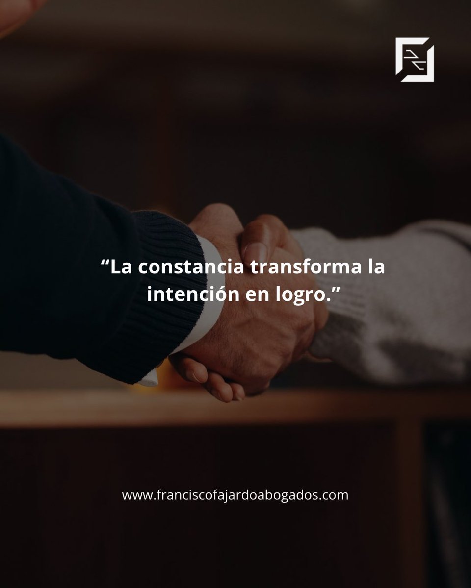 ff_abogados's tweet photo. #Logro #Disciplina #Compromiso #FranciscoFajardoAbogados https://t.co/rAPtgb19Ip