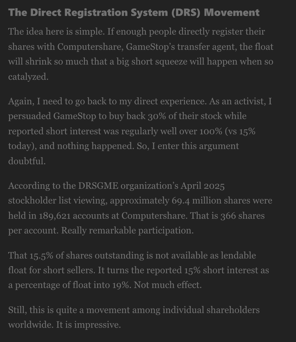 Michael Burry says DRS movement "is impressive." 🙌

cred <a href="/jersan9090/">jergy</a>
