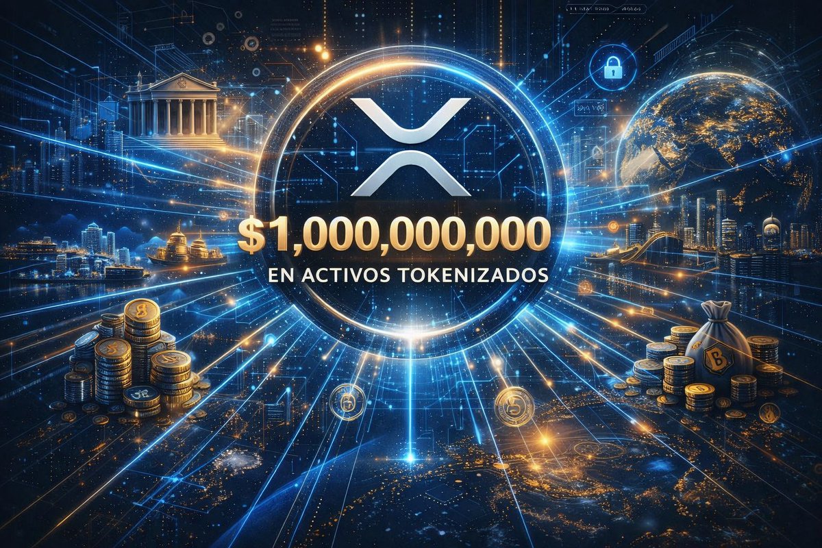 📊 XRP ya supera los 1.000 millones de dólares en activos tokenizados 💰  Aún hay mucha gente que no está mirando los datos que realmente hay sobre  la mesa 👀 El tamaño