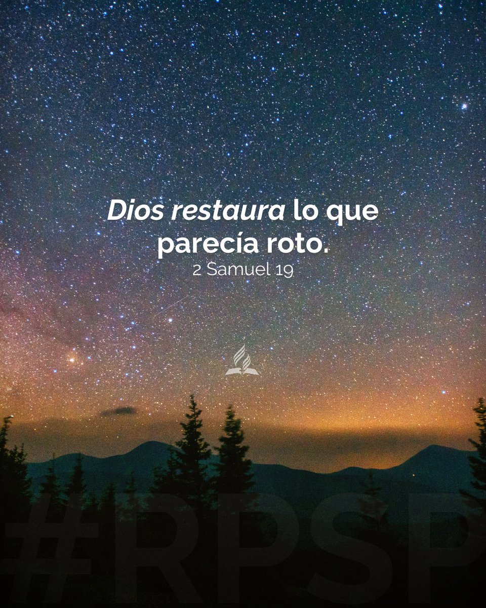 2 Sam.19:
1️⃣El Señor restaura nuestro corazón roto y te da un nuevo comienzo. «Cuando... merecía haber muerto, usted me sentó a su mesa».
2️⃣«¡Perdóneme Su Majestad!... Yo estoy para servirle, y reconozco que he pecado.». Cuando reconocemos nuestro pecado, Dios nos perdona.
#RPSP
