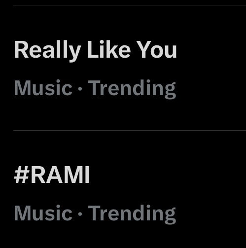 ramicharts_'s tweet photo. [TAGS 🏷️]

#RAMI name is trending alongside “REALLY LIKE YOU” because of the recent issues 

Keep using the tag to 
continue trending 

#SHINRAMI 
#라미 #ラミ #BABYMONSTER https://t.co/6k5I6CDKrG