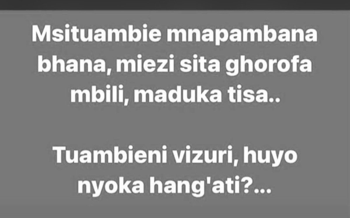 Kama dhambi zako hazikuingizii pesa OKOKA TU😂👋