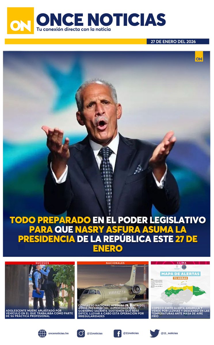 Once Noticias tweet media