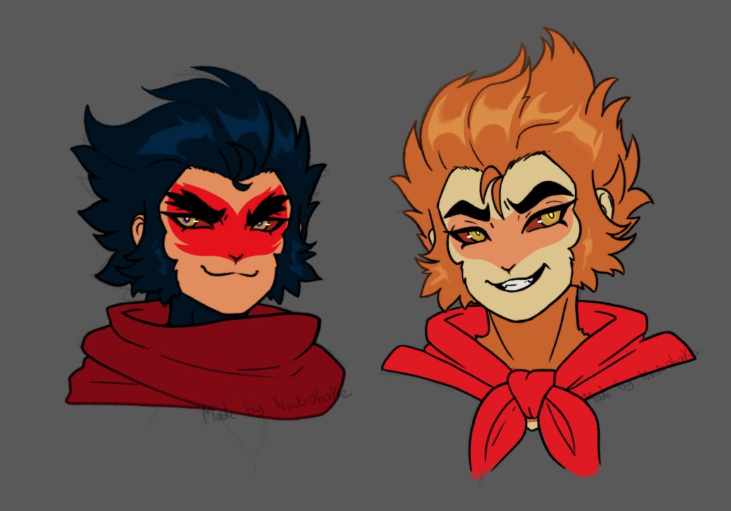 For a potential project, I needed to see how Wukong and Macaque would look in my style!

Here they are ~

#lmk #legomonkiekid #monkiekid #lmkwukong #lmkmacaque #shadowpeach